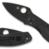 Ambitious™ Lightweight Black Blade-Spyderco Discount