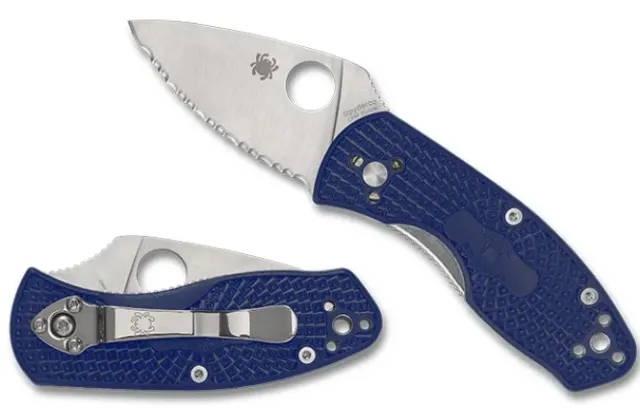Ambitious™ Lightweight Blue CPM S35VN SpyderEdge-Spyderco Hot