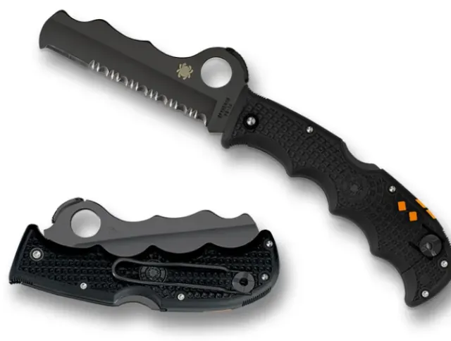 Assist™ FRN Black/Black Blade-Spyderco Online