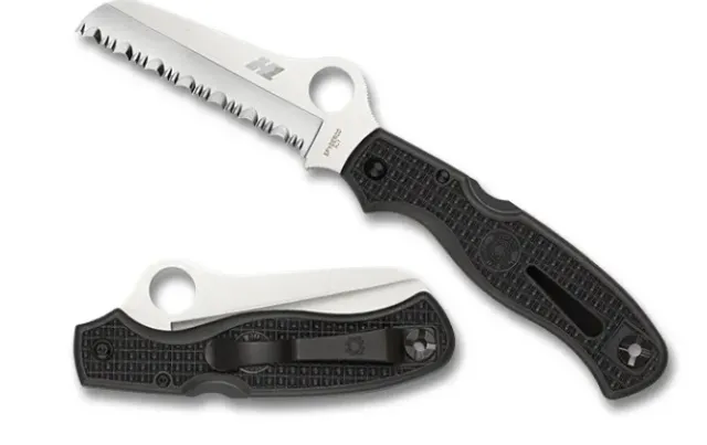 Atlantic Salt™ Black FRN-Spyderco Sale