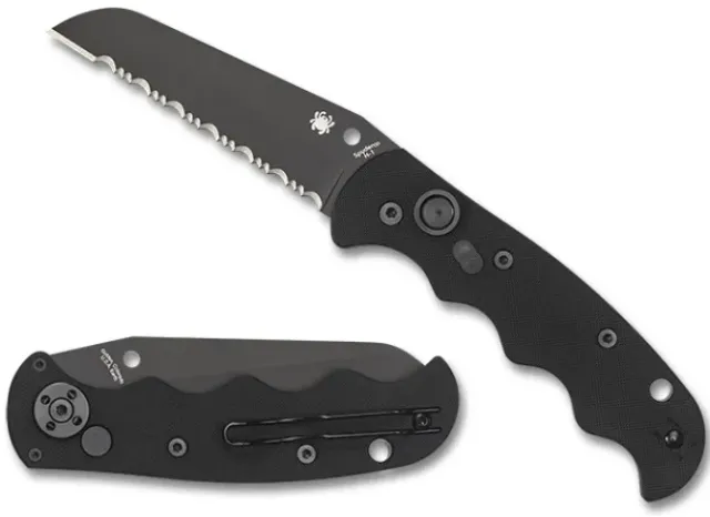 Autonomy™ G-10 Black / Black Blade-Spyderco Discount