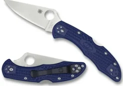 Delica® 4 Blue FRN M390 Exclusive-Spyderco Sale