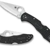 Delica® 4 FRN Black-Spyderco Clearance