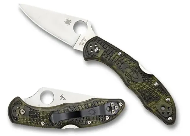 Delica® 4 FRN Zome Green-Spyderco Outlet