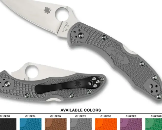 Delica® 4 Lightweight Flat Ground-Spyderco Discount