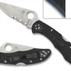 Delica® 4 Lightweight Thin Blue Line-Spyderco Clearance