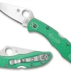 Delica&reg; 4 Mint FRN CPM M4 Exclusive-Spyderco