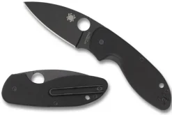 Efficient™ G-10 Black/Black Blade-Spyderco