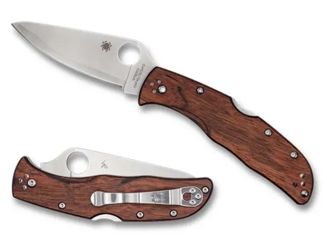 Endela® Pakkawood HAP40/SUS410 Exclusive-Spyderco New
