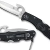 Endura&reg; 4 Black FRN Tactical Armorer Emerson Opener Exclusive-Spyderco Hot