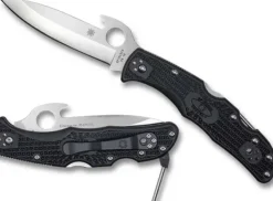 Endura&reg; 4 Black FRN Tactical Armorer Emerson Opener Exclusive-Spyderco Hot