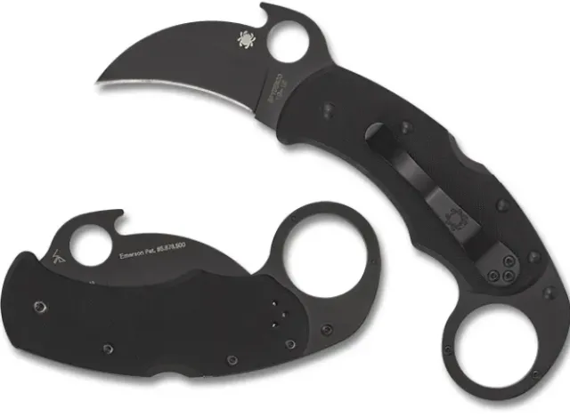 Karahawk™ Black Blade-Spyderco Outlet