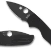 Lil' Native® G-10 Black / Black Blade-Spyderco Sale
