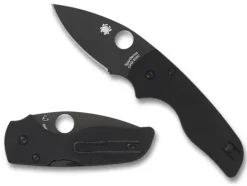 Lil' Native® G-10 Black / Black Blade-Spyderco Sale