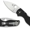 Lil' Native® G-10 Black Mid Back Lock-Spyderco Clearance
