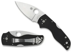 Lil' Native® G-10 Black Mid Back Lock-Spyderco Clearance