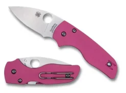 Lil' Native&reg; Pink G-10 CPM S45VN Exclusive-Spyderco Online