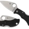 Manbug® Black Lightweight Leaf-Spyderco New