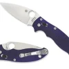 Manix® 2 Dark Blue G-10 CPM S110V-Spyderco Discount