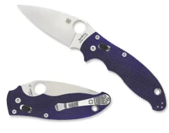 Manix® 2 Dark Blue G-10 CPM S110V-Spyderco Discount