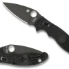 Manix® 2 Lightweight FRCP Black/Black Blade-Spyderco Outlet