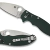 Manix&reg; 2 Forest Green G-10 CTS 204P Exclusive-Spyderco Clearance