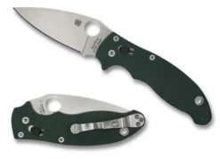 Manix&reg; 2 Forest Green G-10 CTS 204P Exclusive-Spyderco Clearance