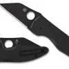 MicroJimbo™ Black G-10 Black Blade-Spyderco Sale