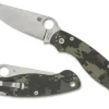 Military™ 2 Camo G-10 PlainEdge-Spyderco Discount