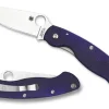 Military™ Model G-10 Dark Blue CPM S110V-Spyderco Discount