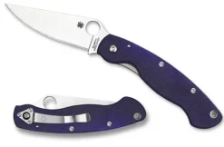 Military™ Model G-10 Dark Blue CPM S110V-Spyderco Discount