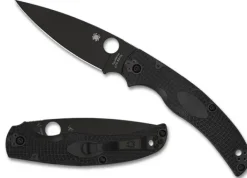 Native Chief™ Black Lightweight Black Blade-Spyderco