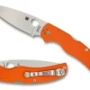 Native Chief&trade; Orange G-10 CTS XHP Exclusive-Spyderco Hot