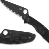 Pacific Salt® 2 Black Blade-Spyderco New