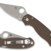 PARA® 3 BROWN G-10 CPM® 15V® SPRINT RUN®-Spyderco Online