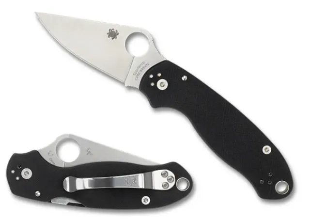 Para® 3 G-10 Black-Spyderco New