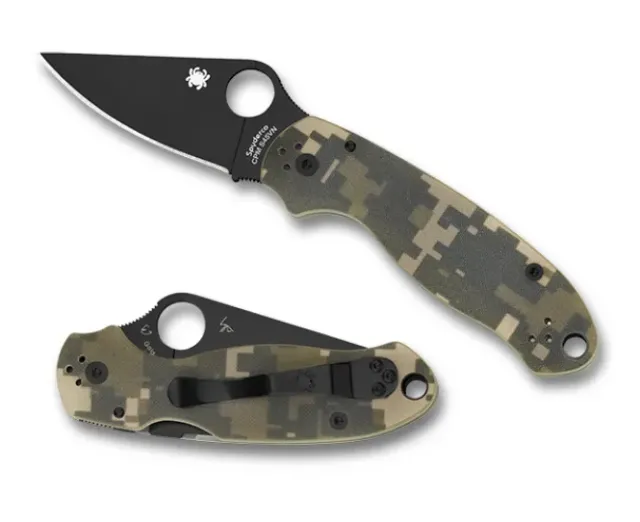 Para® 3 G-10 Camo Black Blade-Spyderco Online