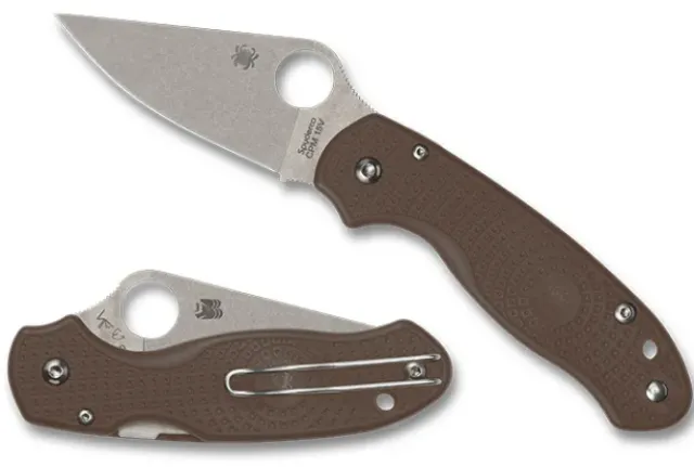 PARA® 3 LIGHTWEIGHT BROWN CPM® 15V® SPRINT RUN®-Spyderco Clearance
