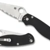 Para Military® 2 Black G-10 SpyderEdge™-Spyderco