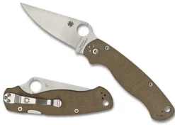 Para Military® 2 CPM CRU-WEAR Micarta-Spyderco Best