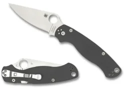 Para Military® 2 G-10 Dark Gray Maxamet-Spyderco Best