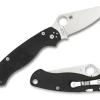 Para Military® 2 Left Hand G-10 Black-Spyderco Sale
