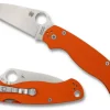 Para Military® 2 Orange G-10 CTS XHP Wharncliffe Exclusive-Spyderco Online