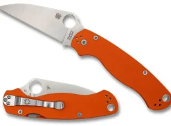 Para Military® 2 Orange G-10 CTS XHP Wharncliffe Exclusive-Spyderco Online