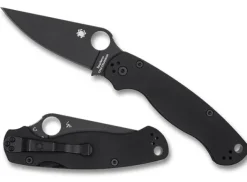 Para Military® 2 Smooth G-10 CPM CRU-WEAR Black Blade Exclusive-Spyderco