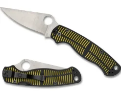 Para Military&reg; 2 Salt Yellow/Black CPM MagnaCut&reg;-Spyderco