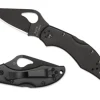 Robin® 2 Stainless Black Blade-Spyderco Best