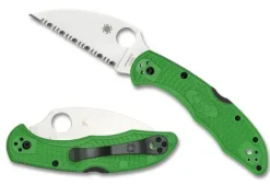 Salt® 2 Green LC200N Wharncliffe SpyderEdge-Spyderco Discount
