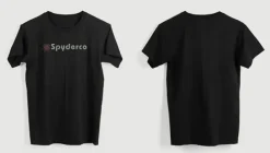 Logo T-Shirt (Black)-Spyderco Best