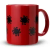Mug Red w/ Black Bugs-Spyderco Clearance